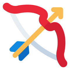 A unique design icon of hitting game