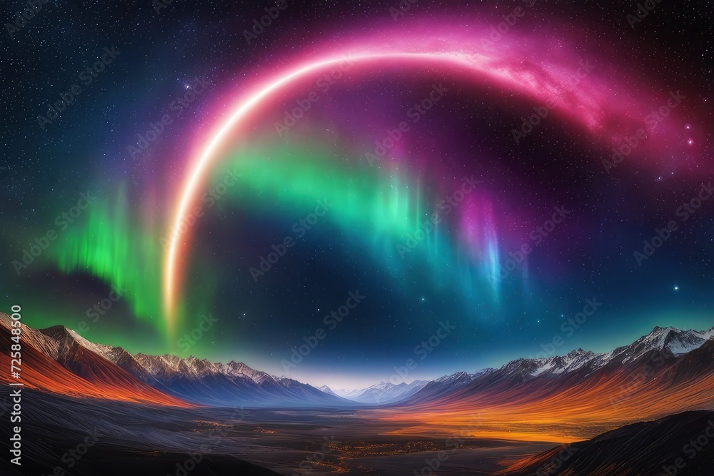 Canvas Prints amazing and captivating astral backdrop