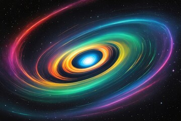 Obraz premium Fantastic and lively astral display