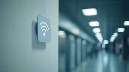 The Essence of Connectivity: Minimalist Wireless Signs