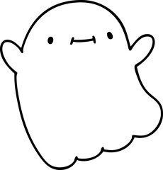 happy halloween ghost