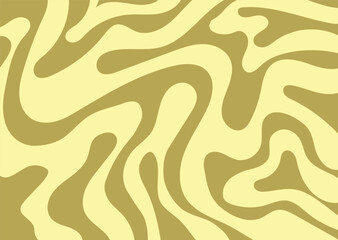 Minimalist background with cute wavy lines pattern and with some copy space area