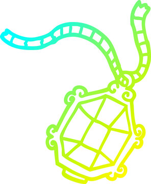 gradient necklace pendant clip art preview