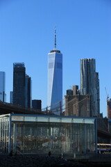 Carousel under Brooklyn Bridge in DUMBO