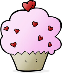 cartoon cupcake