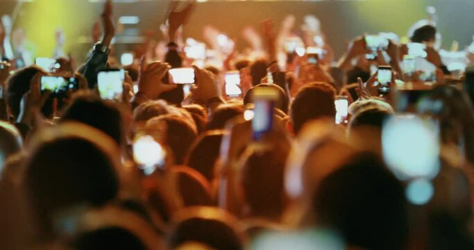 concert crowd audience background