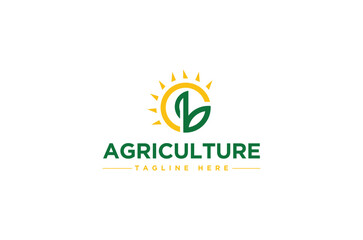 An excellent, creative, super minimalist agriculture logo design concept for an ideal farmer.