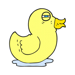 cartoon rubber duck