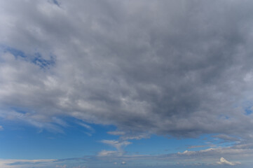 sky over the Mediterranean sea on a winter day in Cyprus 7