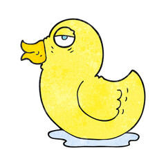 textured cartoon rubber duck