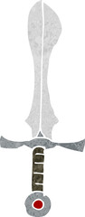 cartoon sword