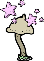cartoon mushroom