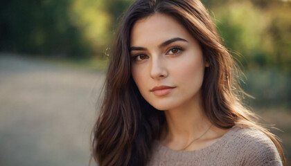 Fototapeta premium portrait of a woman