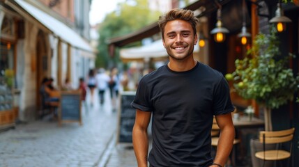 Fototapeta premium Casual Confidence in the City