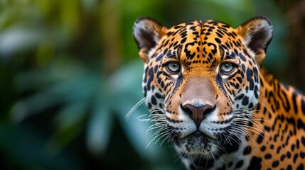 Mesmerizing Jaguar in Dense Jungle