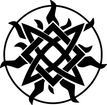 Square by Svarog Vector Slavic Symbol