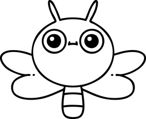 cute cartoon bug