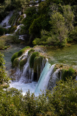 Cascate del Parco Nazionale di Krka in Croazia