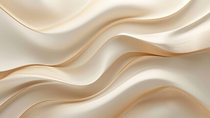 Close Up of White and Gold Wallpaper