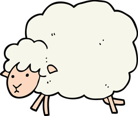 cartoon sheep