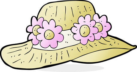 cartoon summer hat