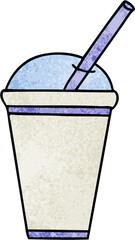 quirky hand drawn cartoon soft drink