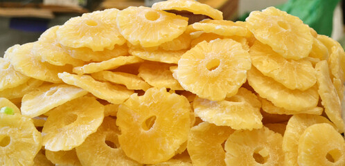 Food at craft fair stalls in Santo Domingo de la Calzada