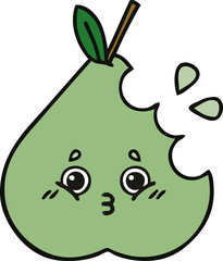 cute cartoon pear