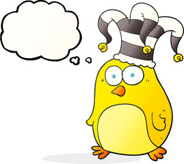 thought bubble cartoon funny bird