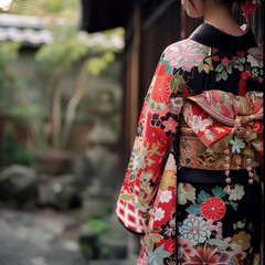 High-Quality Travel Photography: Captivating Japanese Kimono
