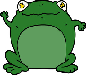 cartoon frog