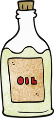 cartoon doodle olive oil