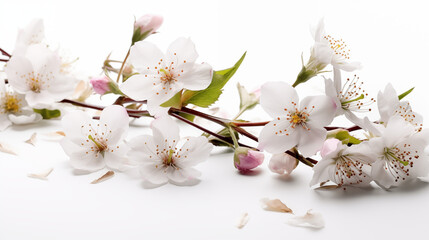 white cherry blossom