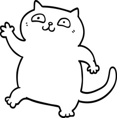 cartoon cat