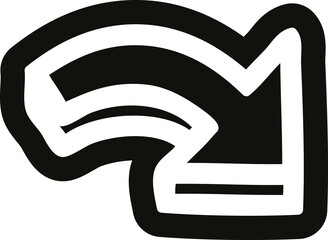 direction arrow icon