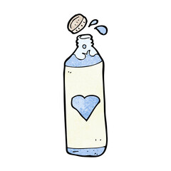 cartoon water bottle