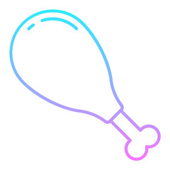 Chicken Leg Icon