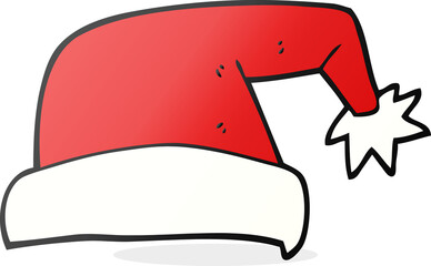 cartoon christmas hat