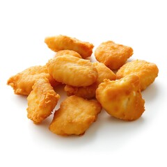 Fast food juicy chicken nuggets