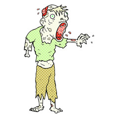 cartoon zombie
