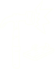 Hammer Chalk Drawing