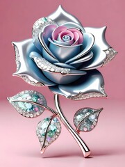 Jeweled Blossoms: The Artistry of Floral Gems