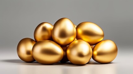 Stack of Golden Eggs