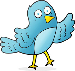 cartoon bird