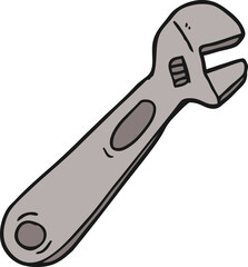 cartoon spanner