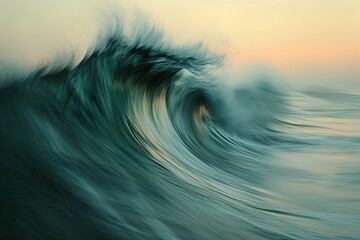wave wave by lee mclouth motion moving - obrazy, fototapety, plakaty