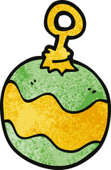 cartoon doodle christmas decoration