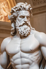 Statue of greece main god Zeus