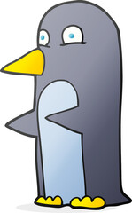 cartoon penguin