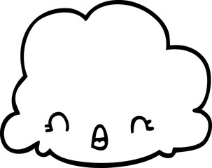 cartoon cloud